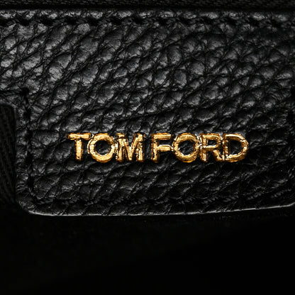 Tom Ford Calfskin Buckley Duffle Bag Black 5 of 9