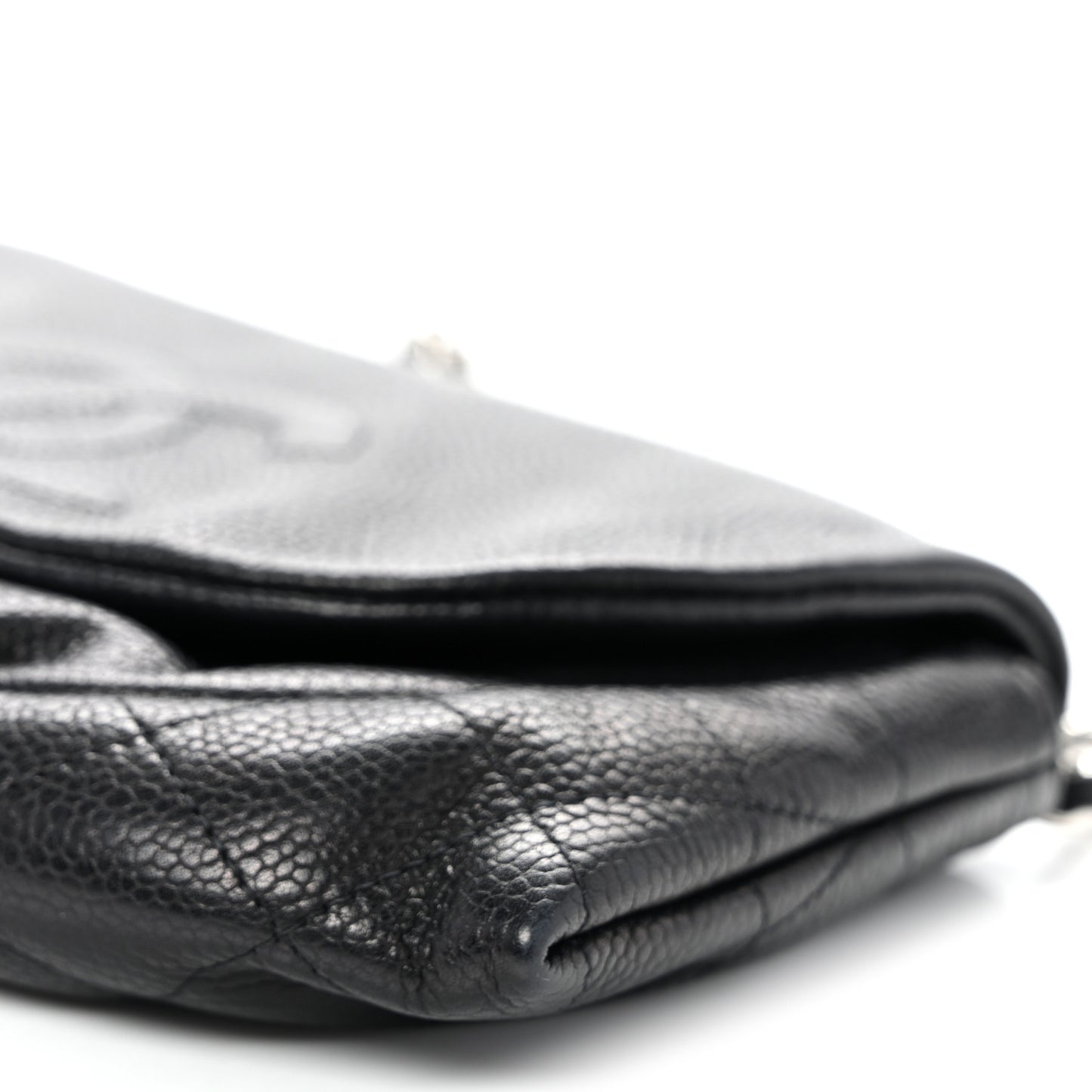 Caviar Half Moon Wallet On Chain WOC Black