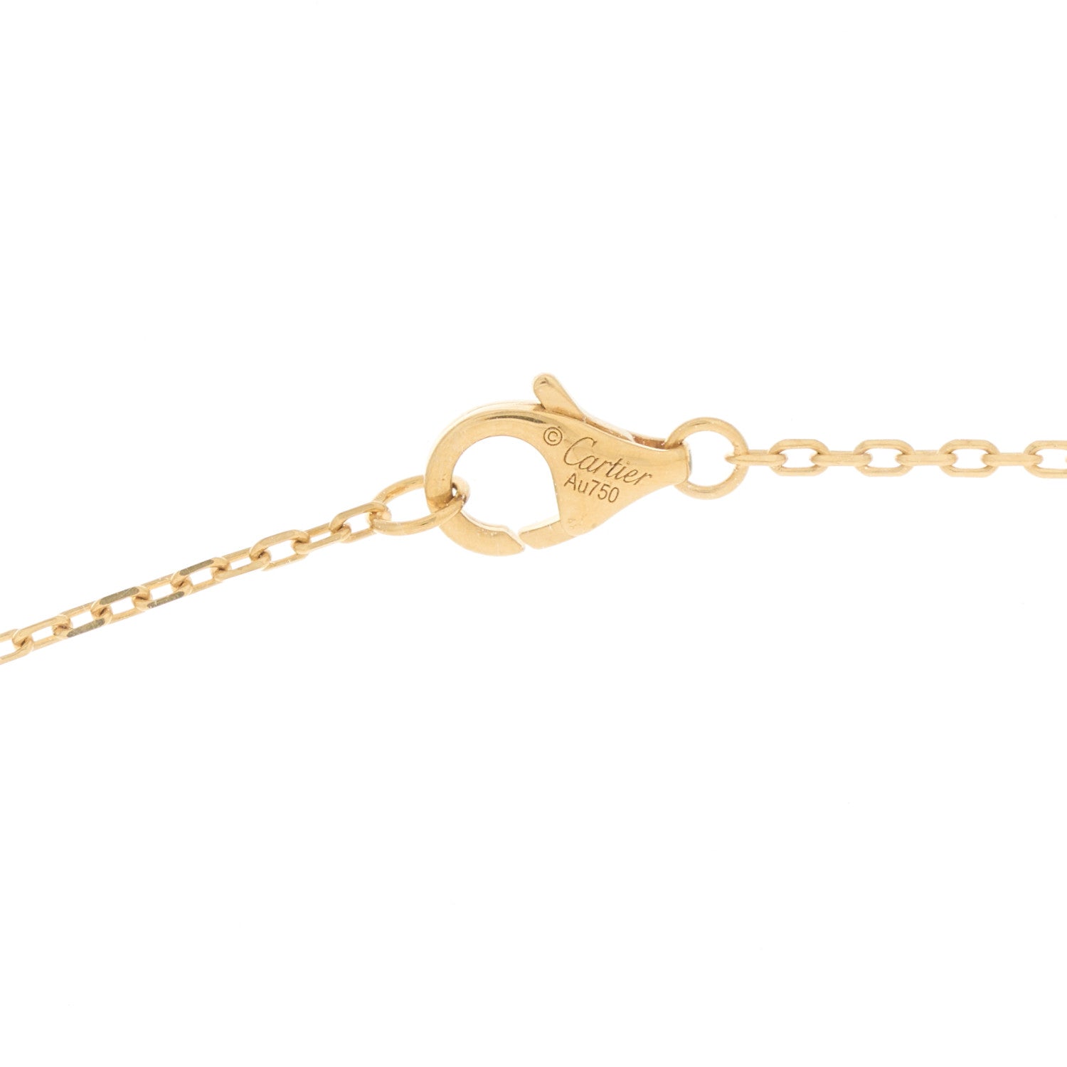 Cartier 18K Pink Gold Diamond Juste Un Clou Pendant Necklace 4 of 5
