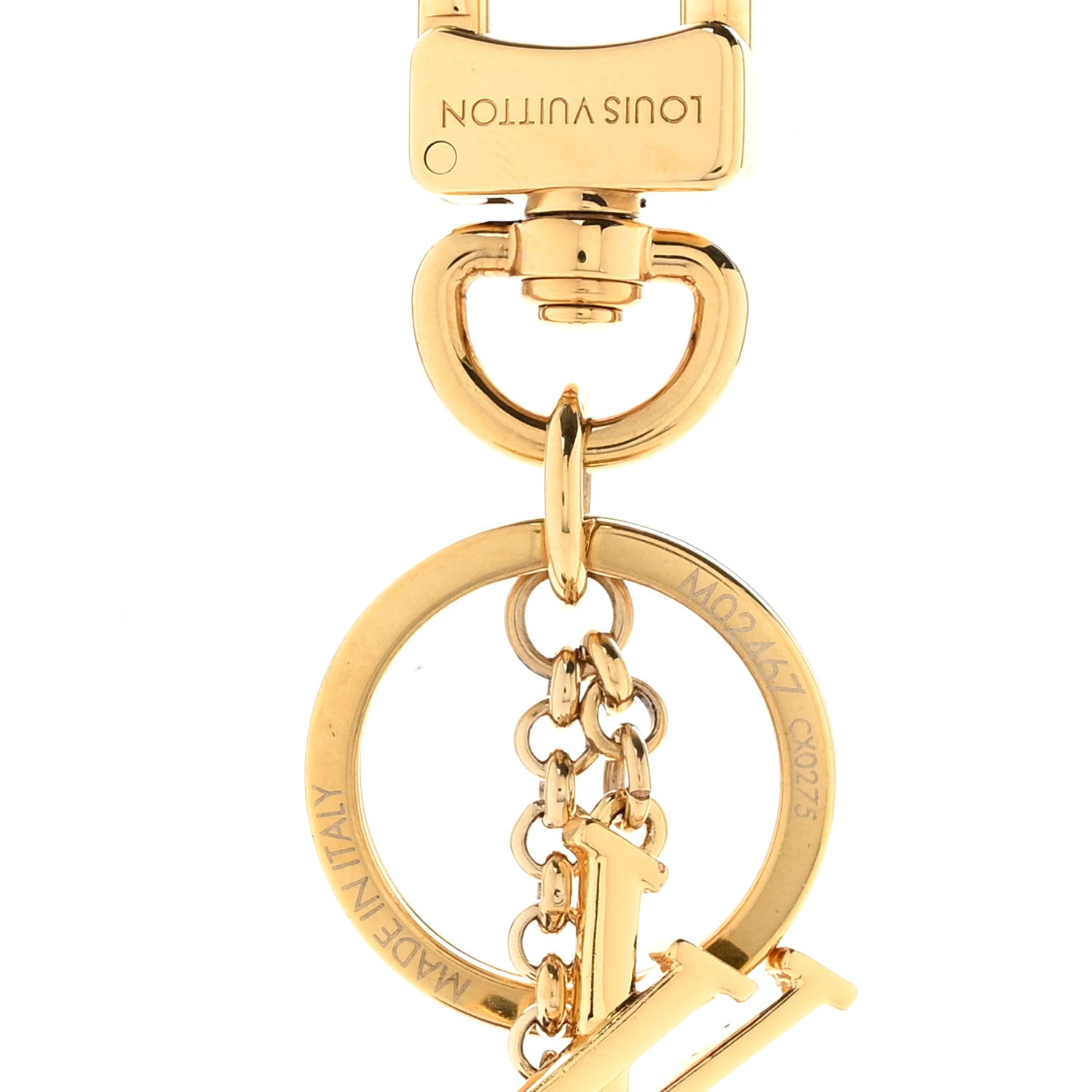 Louis Vuitton LV x TM Cowhide Monogram Superflat Panda Key Ring Bag Charm Multicolor 3 of 5