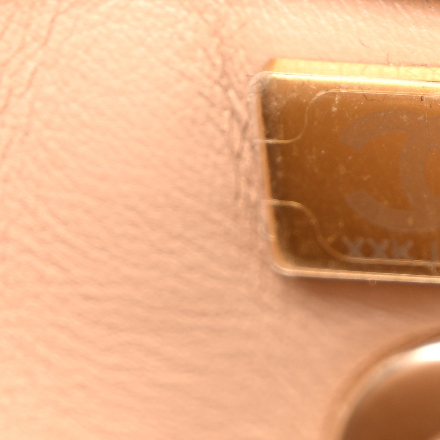Caviar Quilted Mini Coco Handle Flap Beige Beige