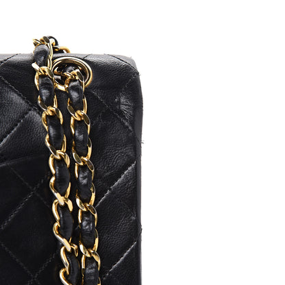 Chanel Lambskin Quilted Small Double Flap Black 21 of 21
