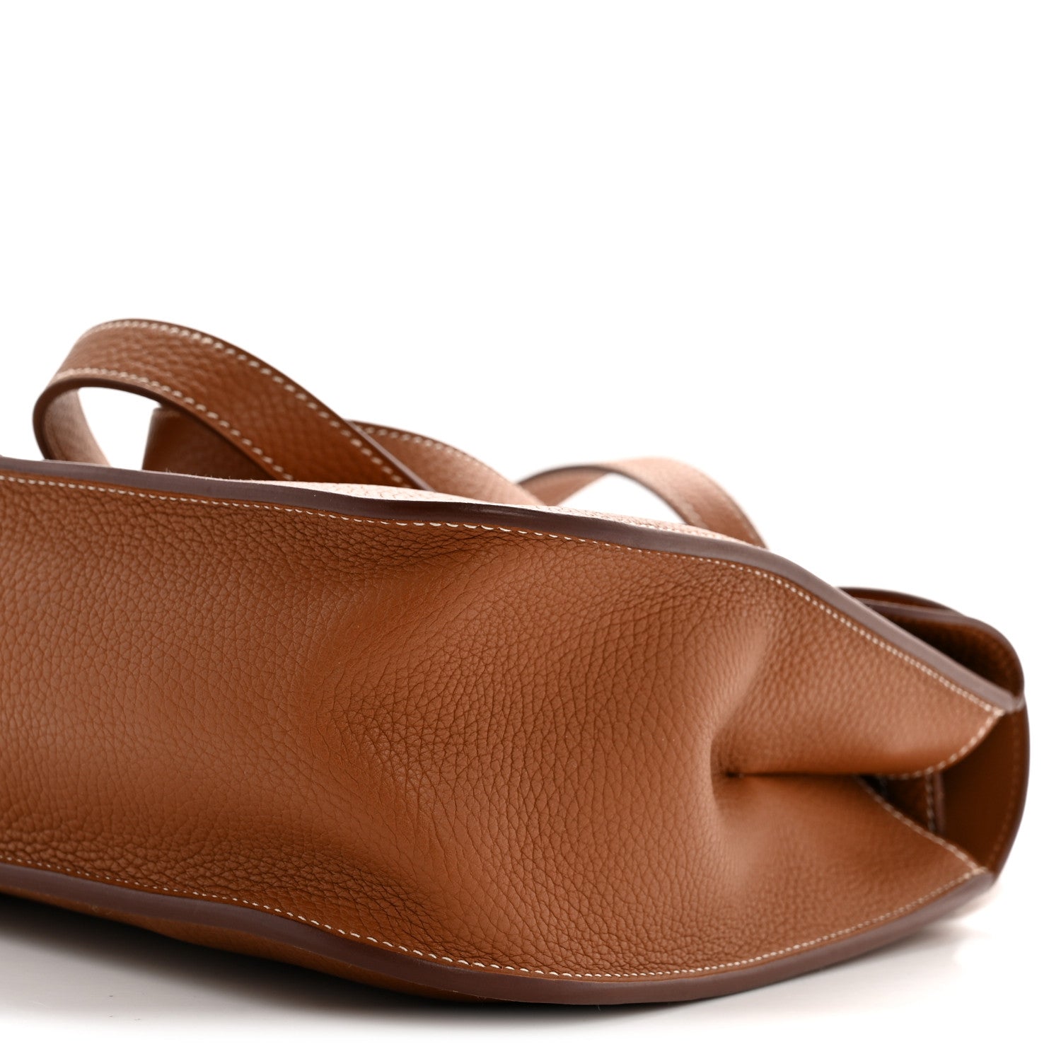 Hermes Taurillon Clemence Halzan 31 Gold 10 of 10
