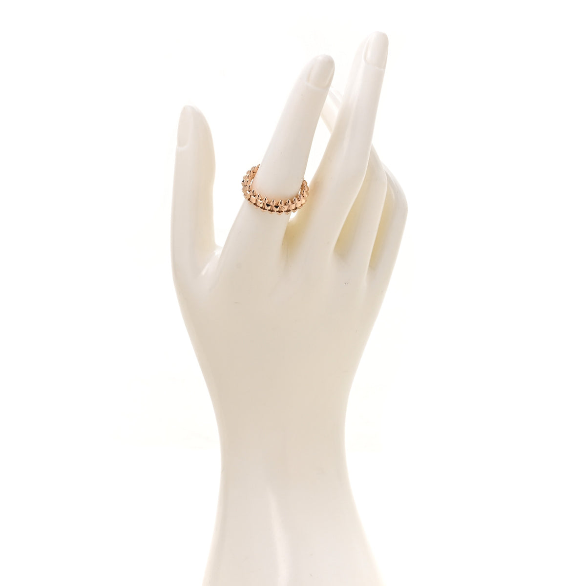 Cartier 18K Pink Gold SM Clash De Cartier Ring 56 7.5 2 of 5