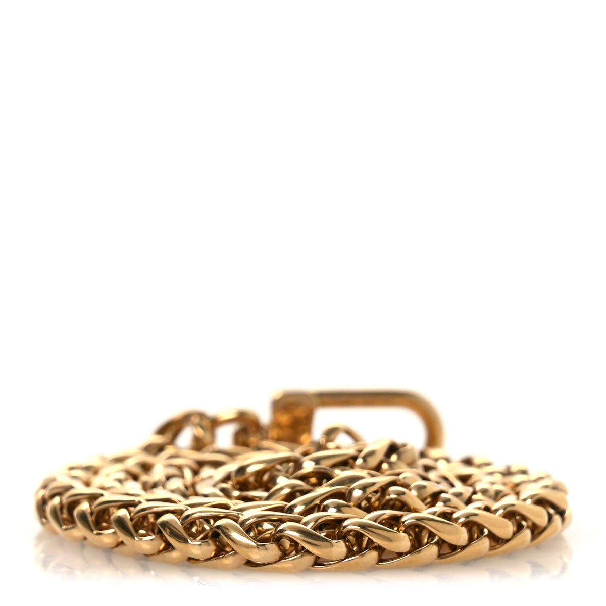 Louis Vuitton Metal Alma Nano Chain Strap Gold 2 of 3