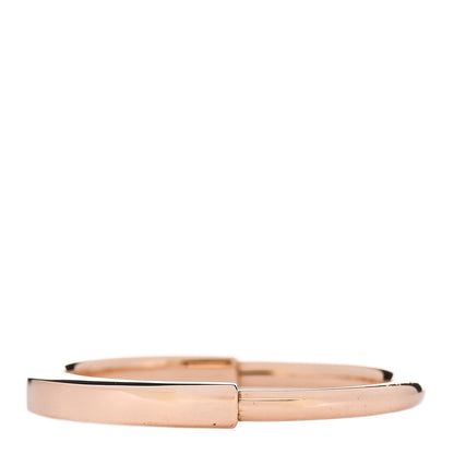 Tiffany 18K Rose Gold Lock Ring 65 11 3 of 4