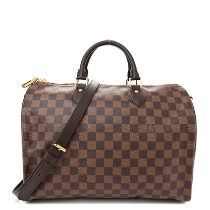 Louis Vuitton Damier Ebene Speedy Bandouliere 35 1 of 11