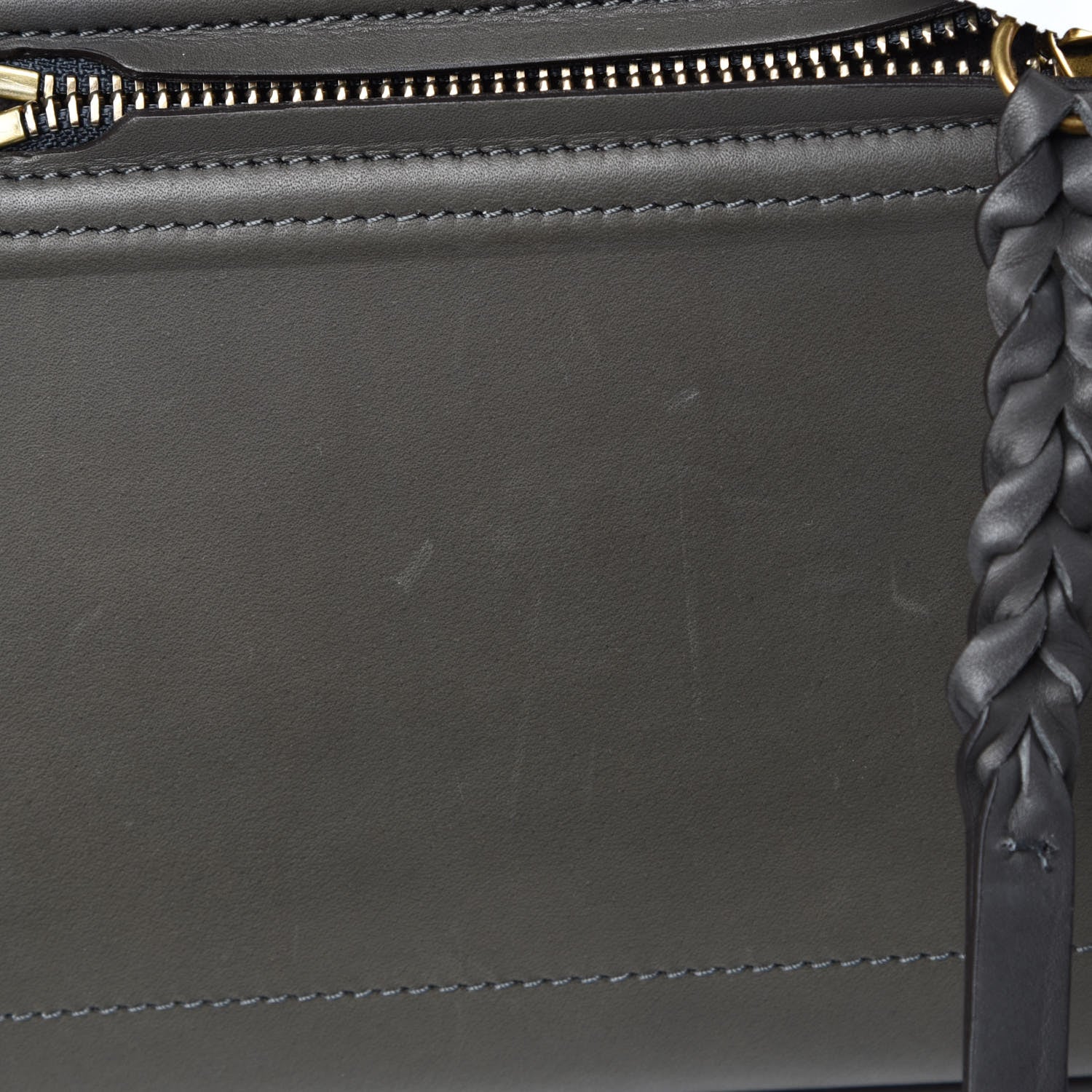 Celine Smooth Calfskin Medium Phantom Luggage Grey 16 of 18