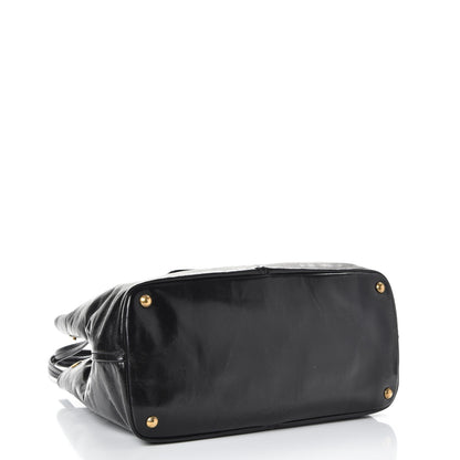 Prada Vitello Shine Tote Nero Black 4 of 15
