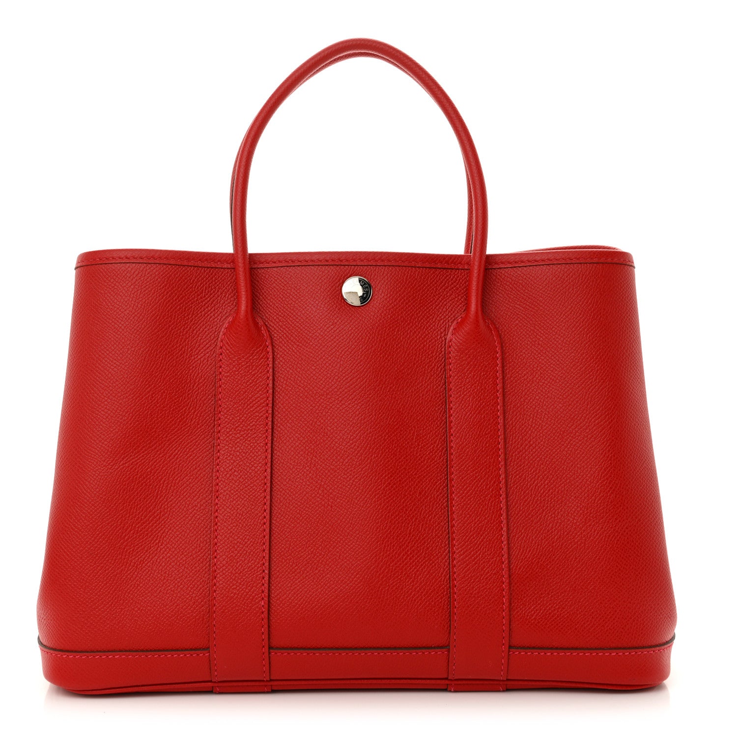 Hermes Epsom Garden Party 30 TPM Rouge Casaque 1 of 9