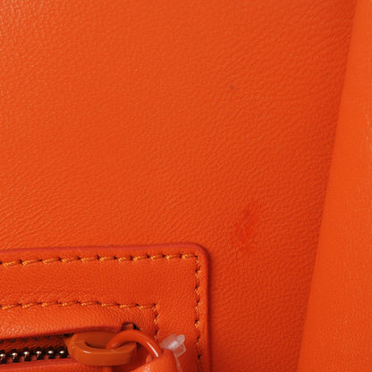Celine Pony Hair Medium Phantom Luggage Orange 6 of 9