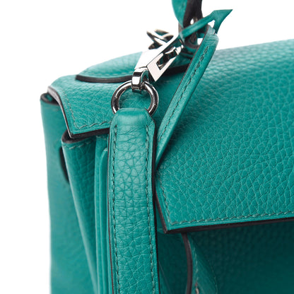 Hermes Taurillon Clemence Kelly Retourne 28 Bleu Paon 11 of 12
