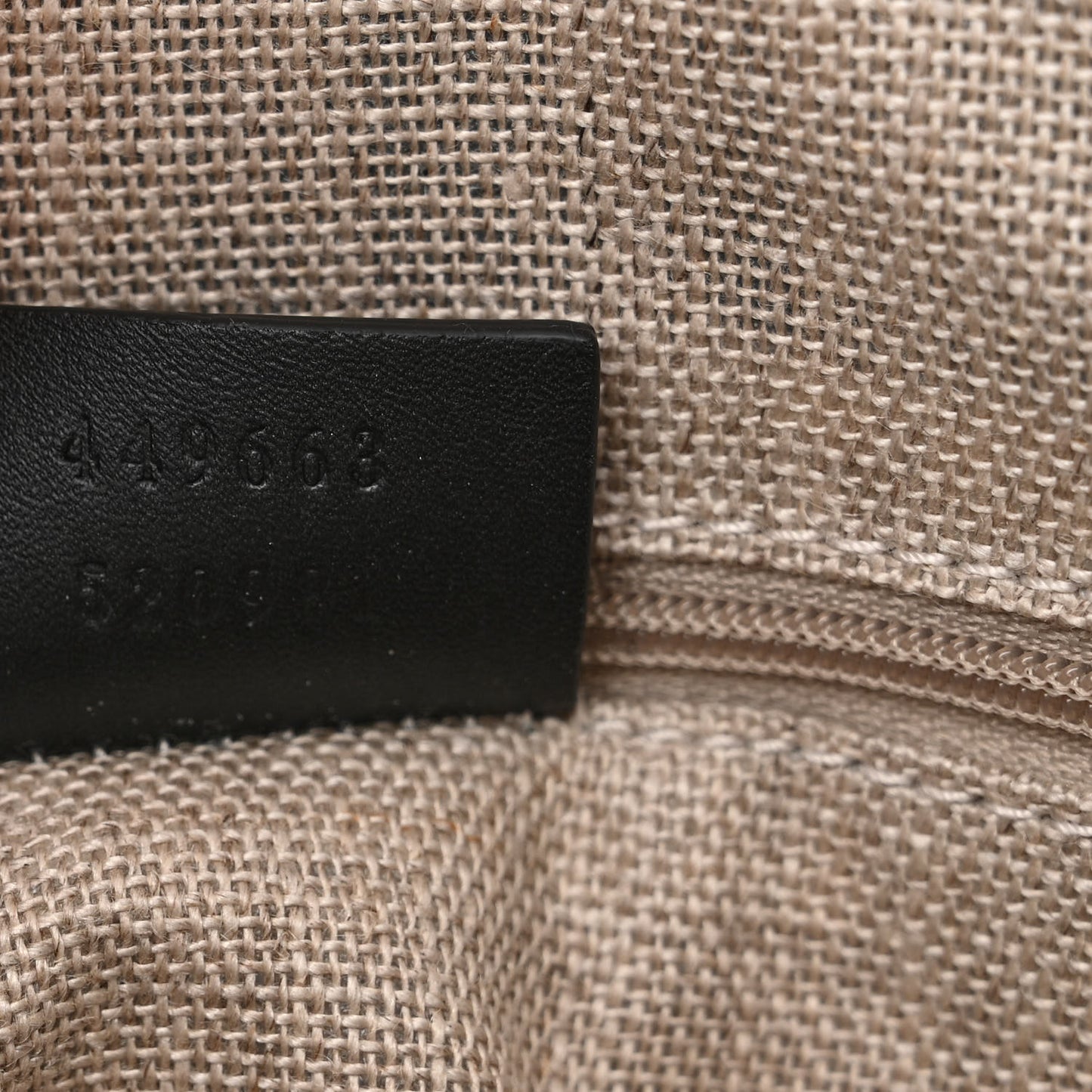 Microguccissima Medium Dome Bag Black