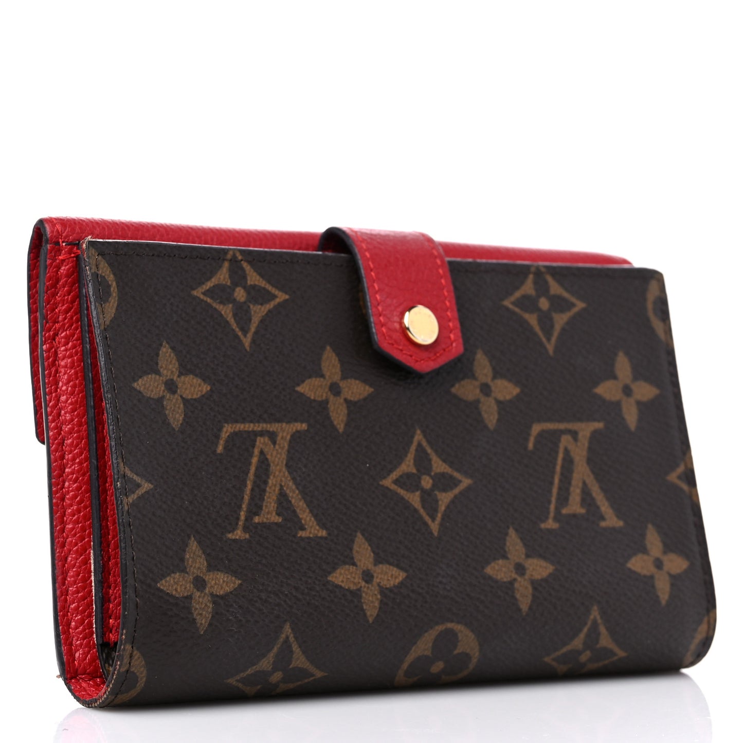 Monogram Pallas Compact Wallet Cherry