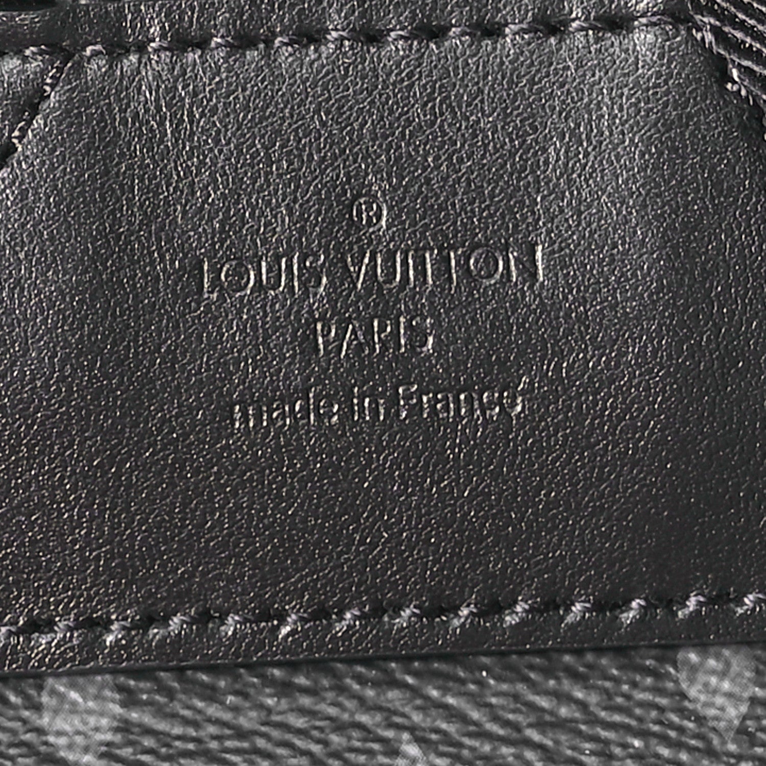 Louis Vuitton Monogram Eclipse Saumur Backpack 6 of 10