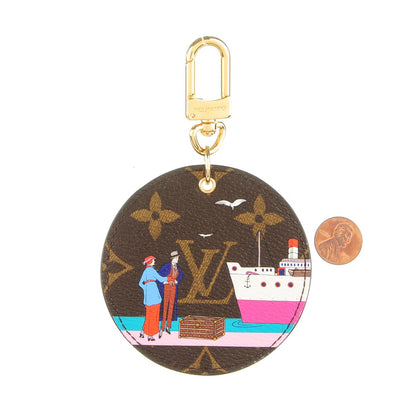 Louis Vuitton Monogram 2016 Christmas Animation Bag Charm Key Ring 2 of 6