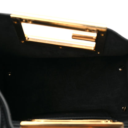Fendi Vitello King Small Fendi Way Tote Black 5 of 9