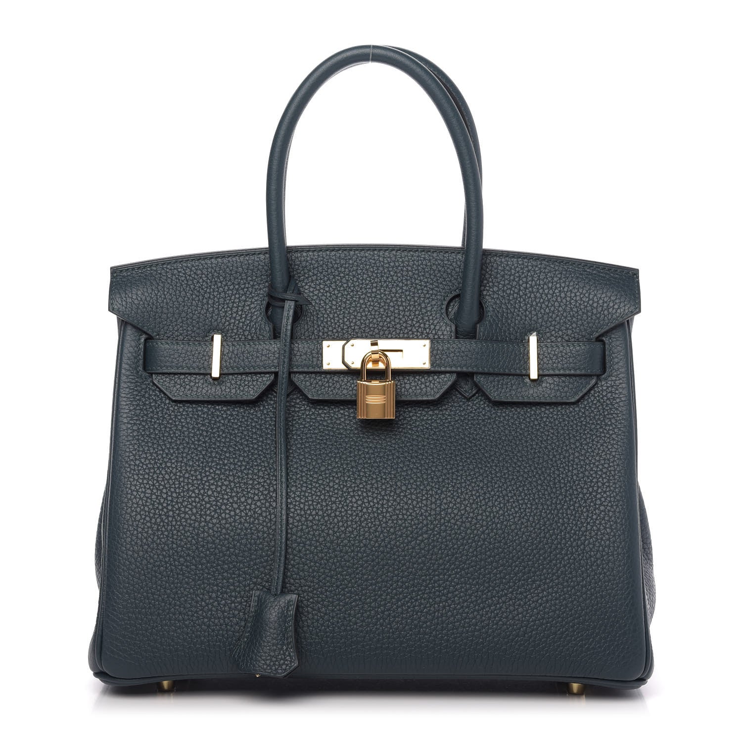 Hermes Togo Birkin 30 Vert Cypress 1 of 10