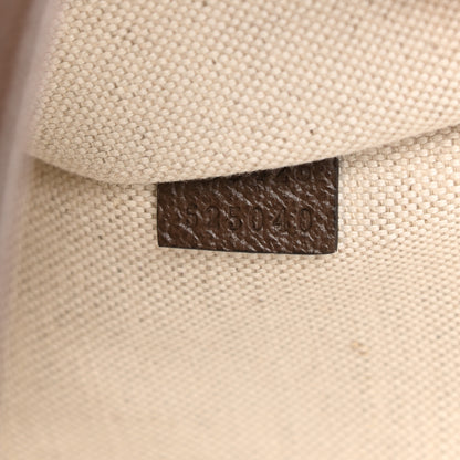 Gucci GG Supreme Monogram Web Medium Neo Vintage Flap Messenger Bag Beige New Acero 7 of 8