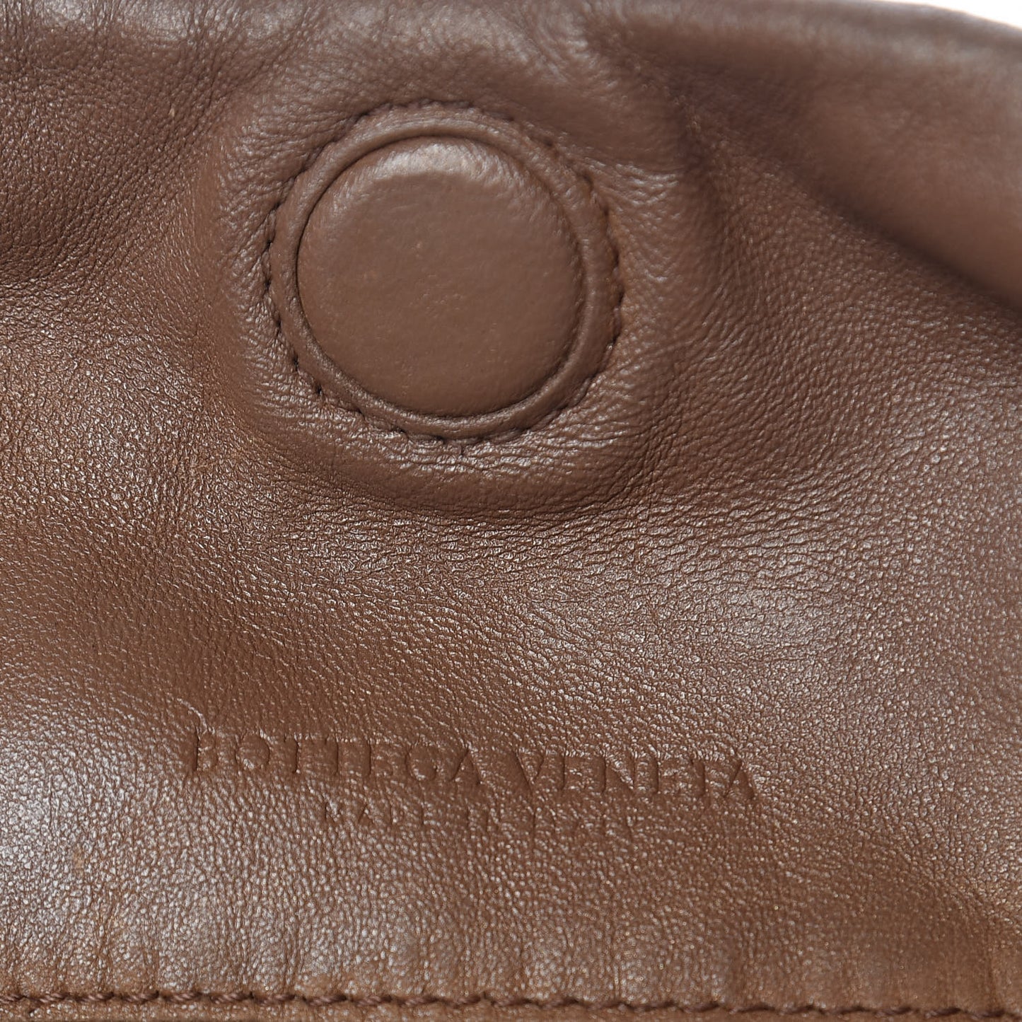 Nappa Intrecciato Medium Campana Hobo Noce