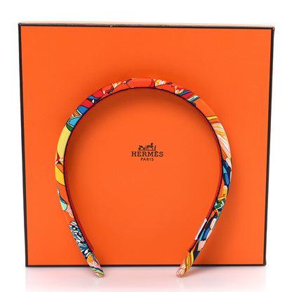 Hermes Silk Twill Elsa Headband 5 of 5