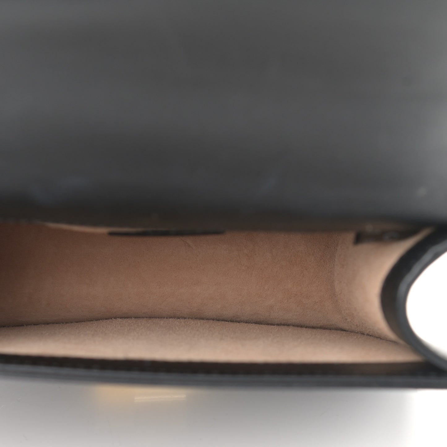 Calfskin Mini Sylvie Chain Shoulder Bag Black