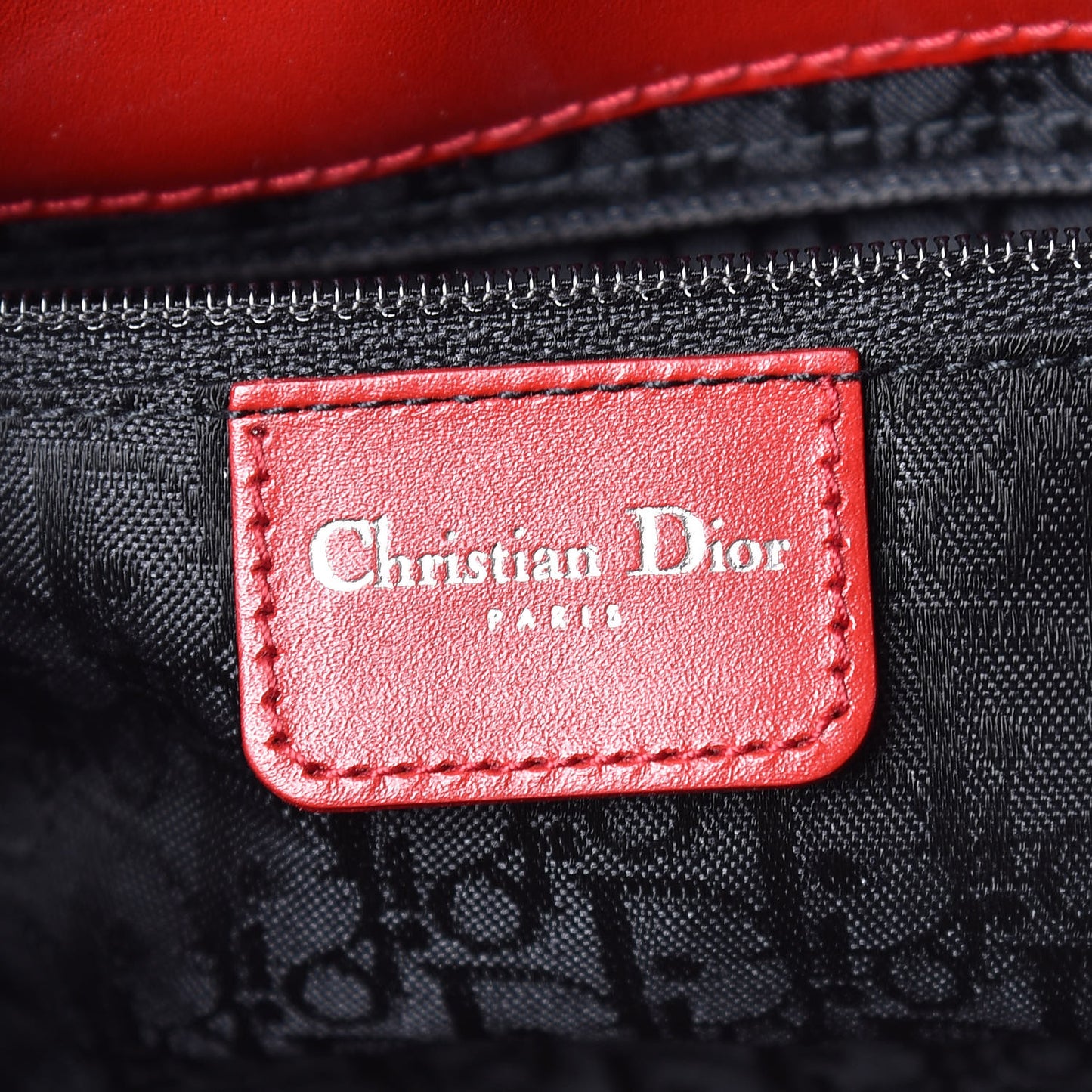 Glazed Calfskin Shoulder Bag Rouge