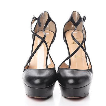 Christian Louboutin Kid Borghese 140 Pumps 39.5 Black 2 of 12