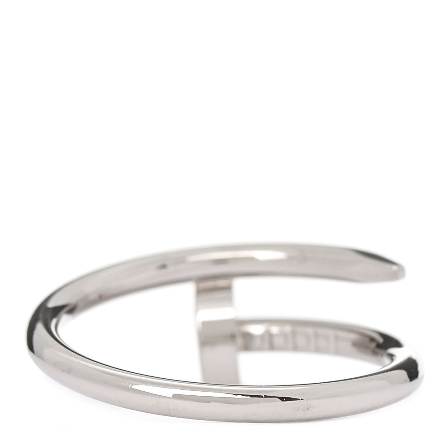 18K White Gold Small Juste Un Clou Ring 48 4.5
