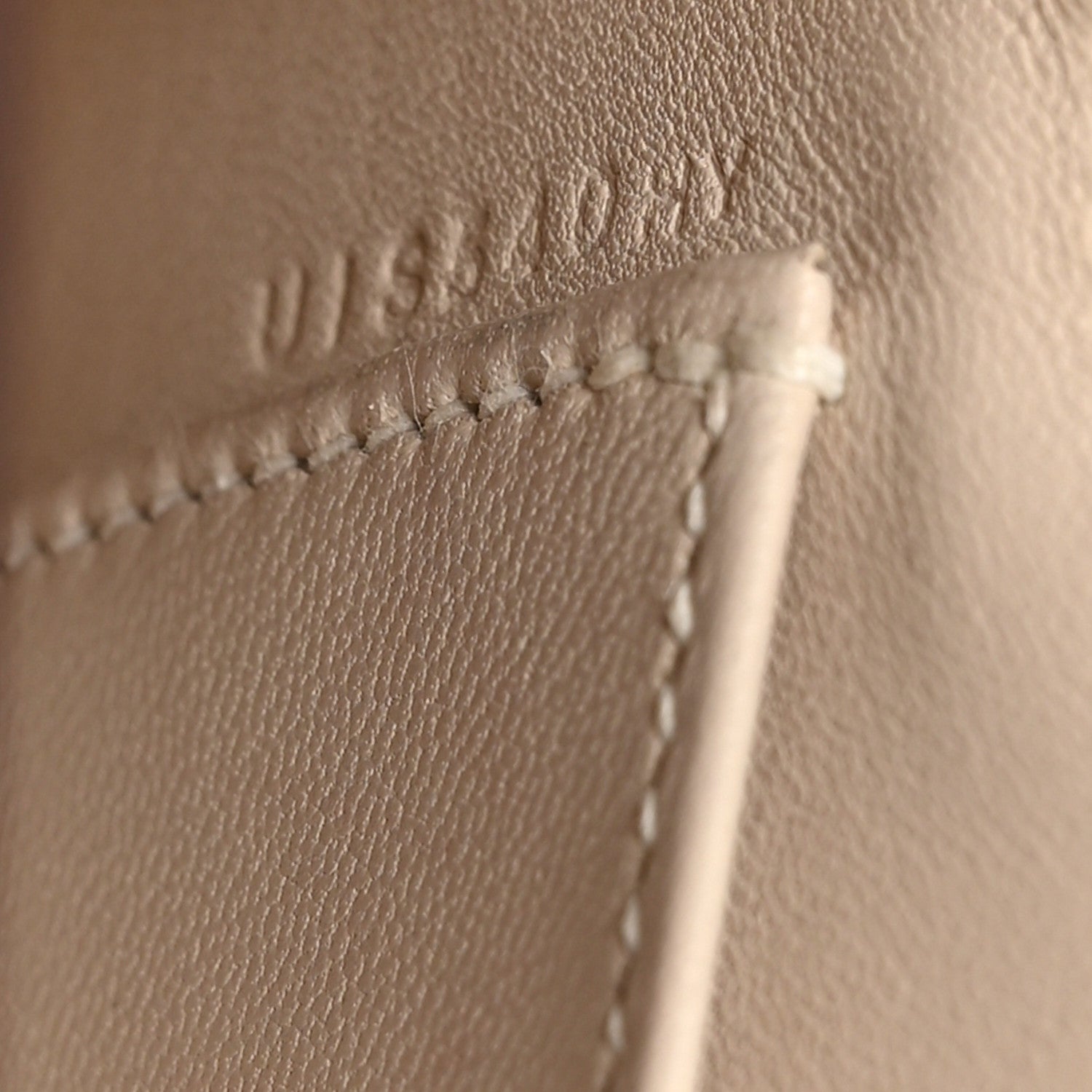 Hermes Epsom Horseshoe Mini Kelly Sellier 20 Craie Trench 8 of 12
