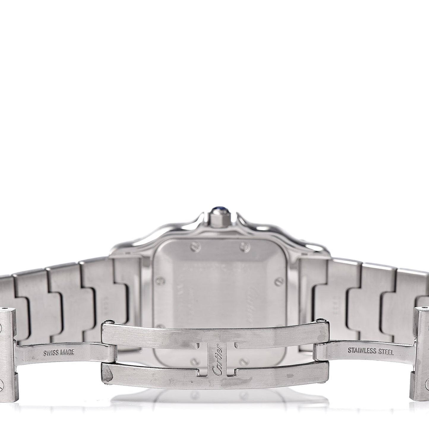 Stainless Steel 29mm Santos De Galbee Automatic Watch