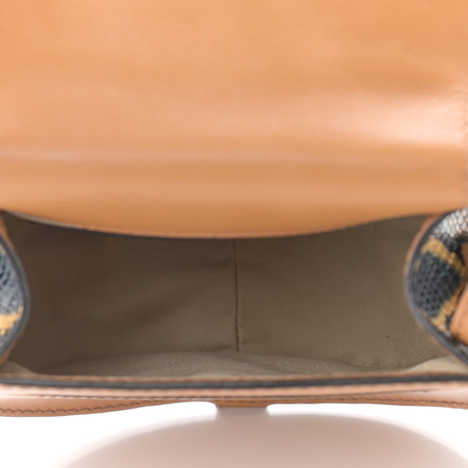 Chloe Python Calfskin Embossed Mini Marcie Round Crossbody Bag Multicolor 5 of 9