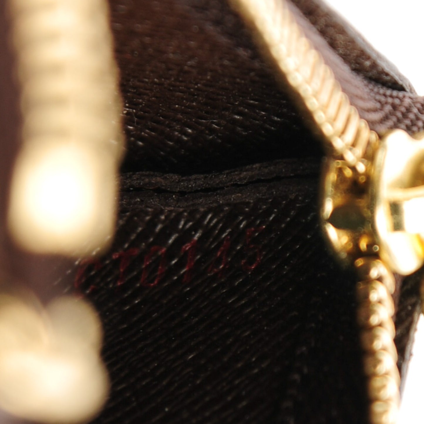 Damier Ebene Key Pouch