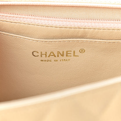 Chanel Caviar Quilted Jumbo Single Flap Beige Clair 6 of 11
