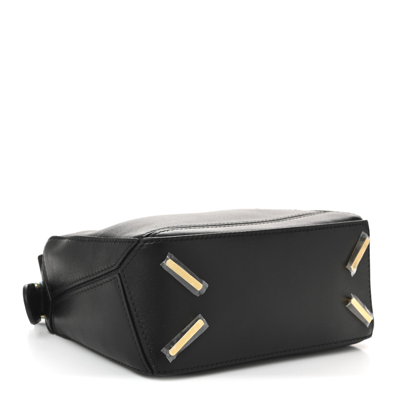 Loewe Nappa Lambskin Featherlight Mini Puzzle Bag Black 4 of 9