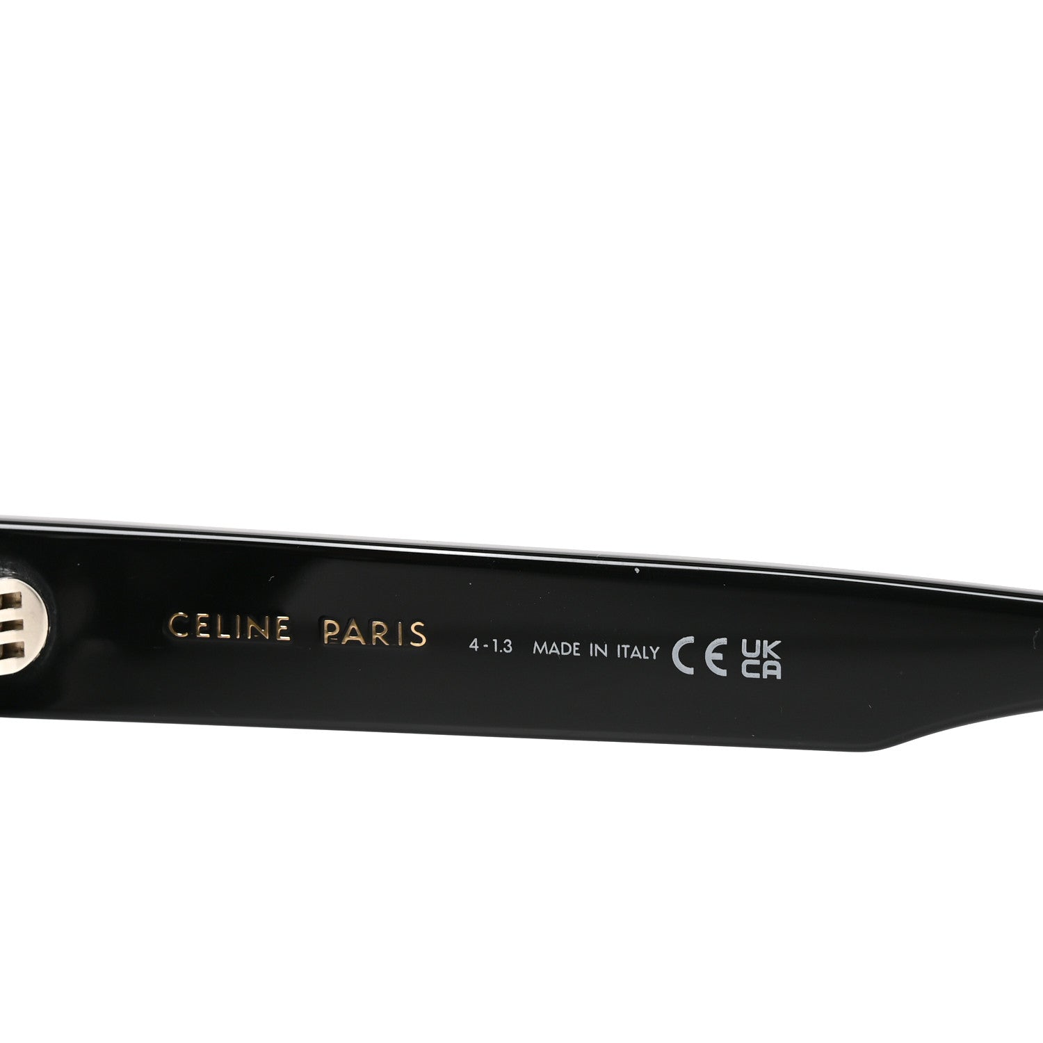Celine Acetate Triomphe 01 Sunglasses CL 40194U Black 5 of 7