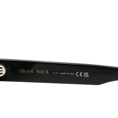 Celine Acetate Triomphe 01 Sunglasses CL 40194U Black 5 of 7