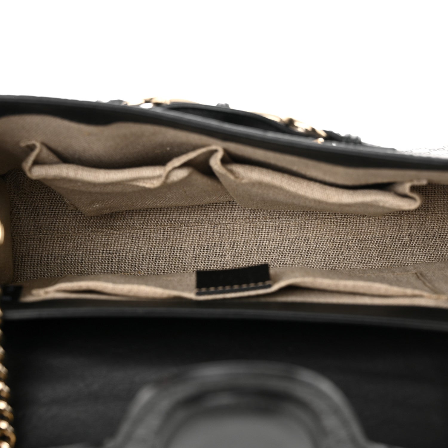 Gucci Microguccissima Medium Emily Chain Shoulder Bag Black 5 of 15