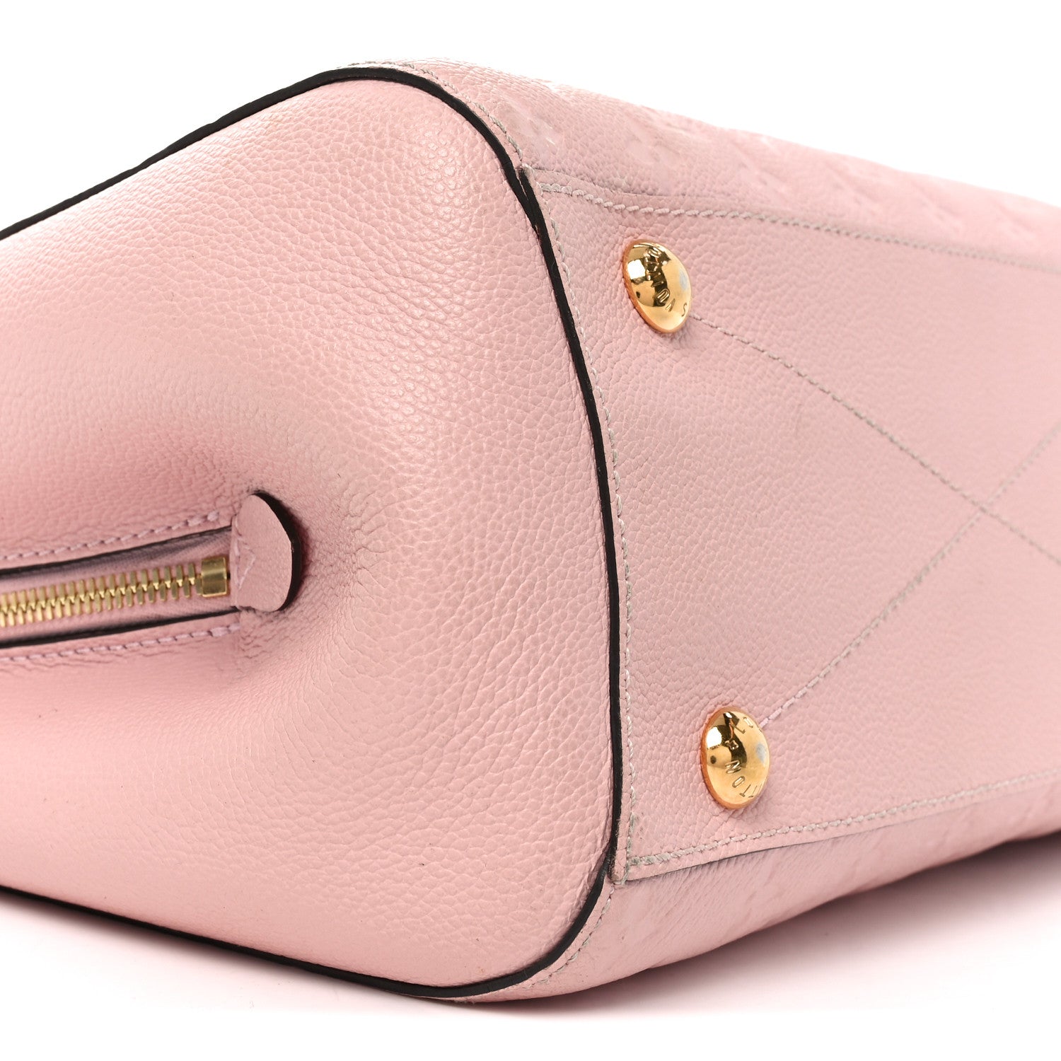 Louis Vuitton Empreinte Montaigne MM Rose Ballerine 8 of 10