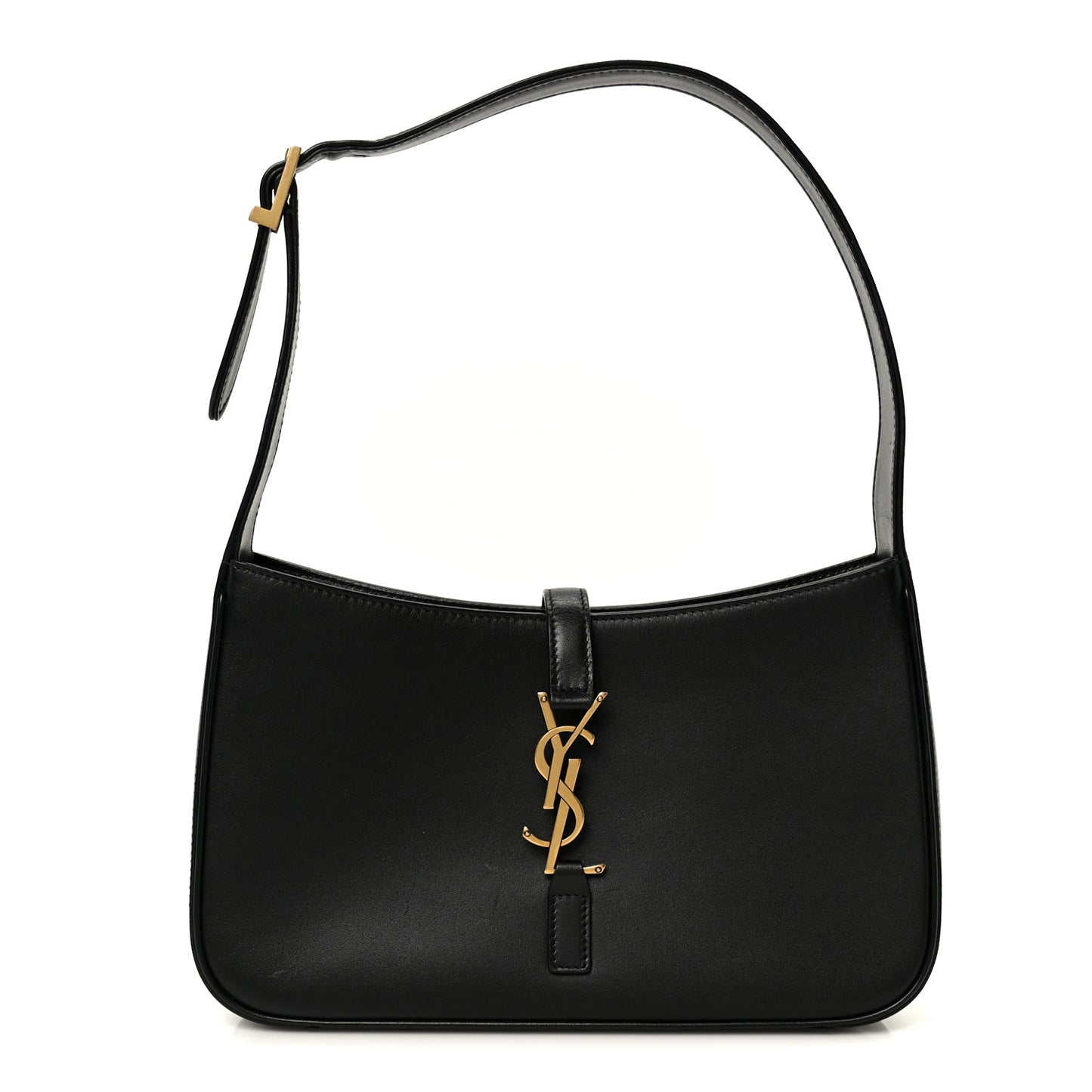 Smooth Calfskin Le 5 A 7 Hobo Black