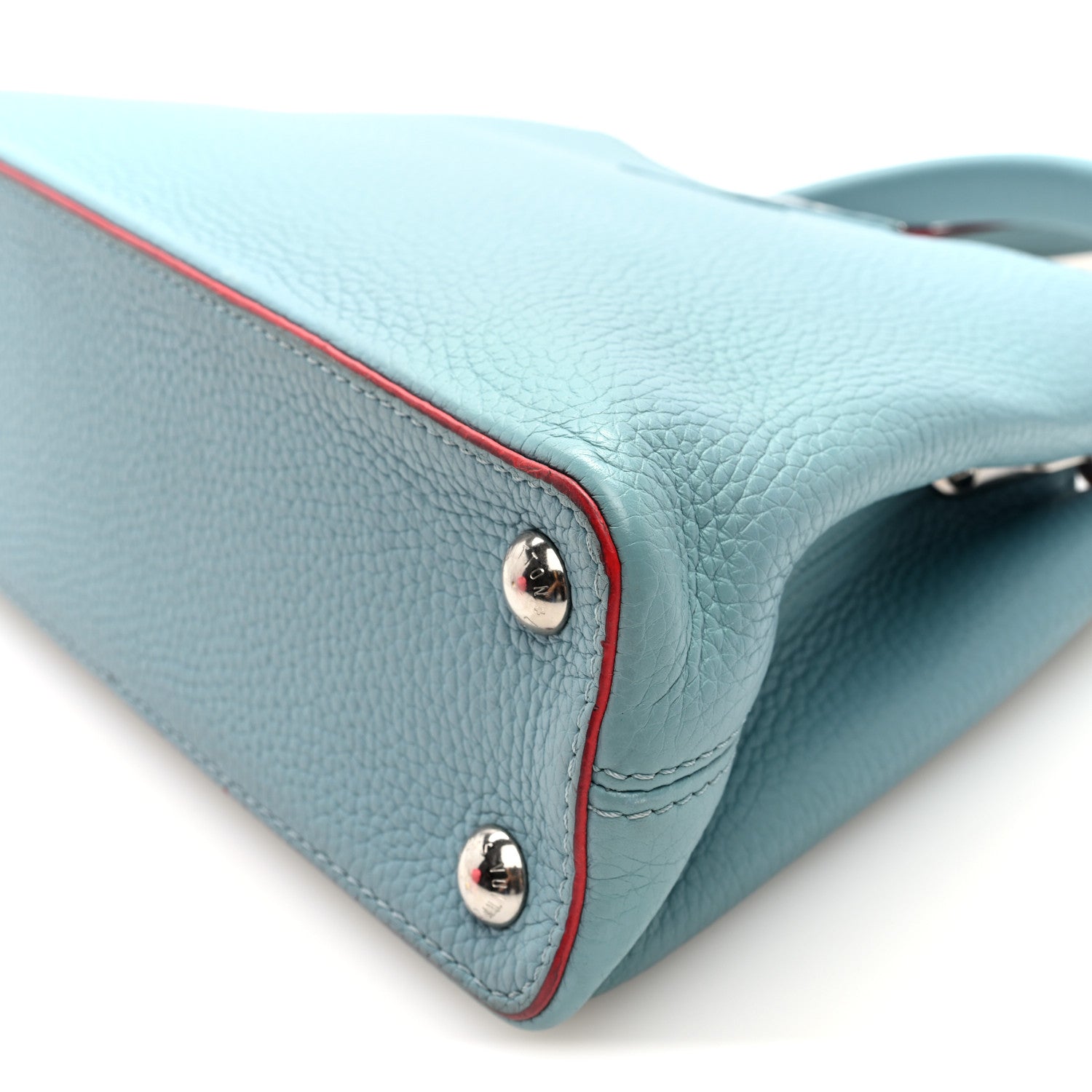 Louis Vuitton Taurillon Capucines BB Ciel 9 of 9