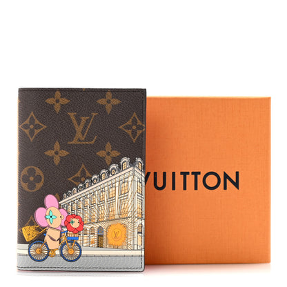 Louis Vuitton Monogram 2022 Christmas Animation Paris Passport Cover Pink 7 of 7