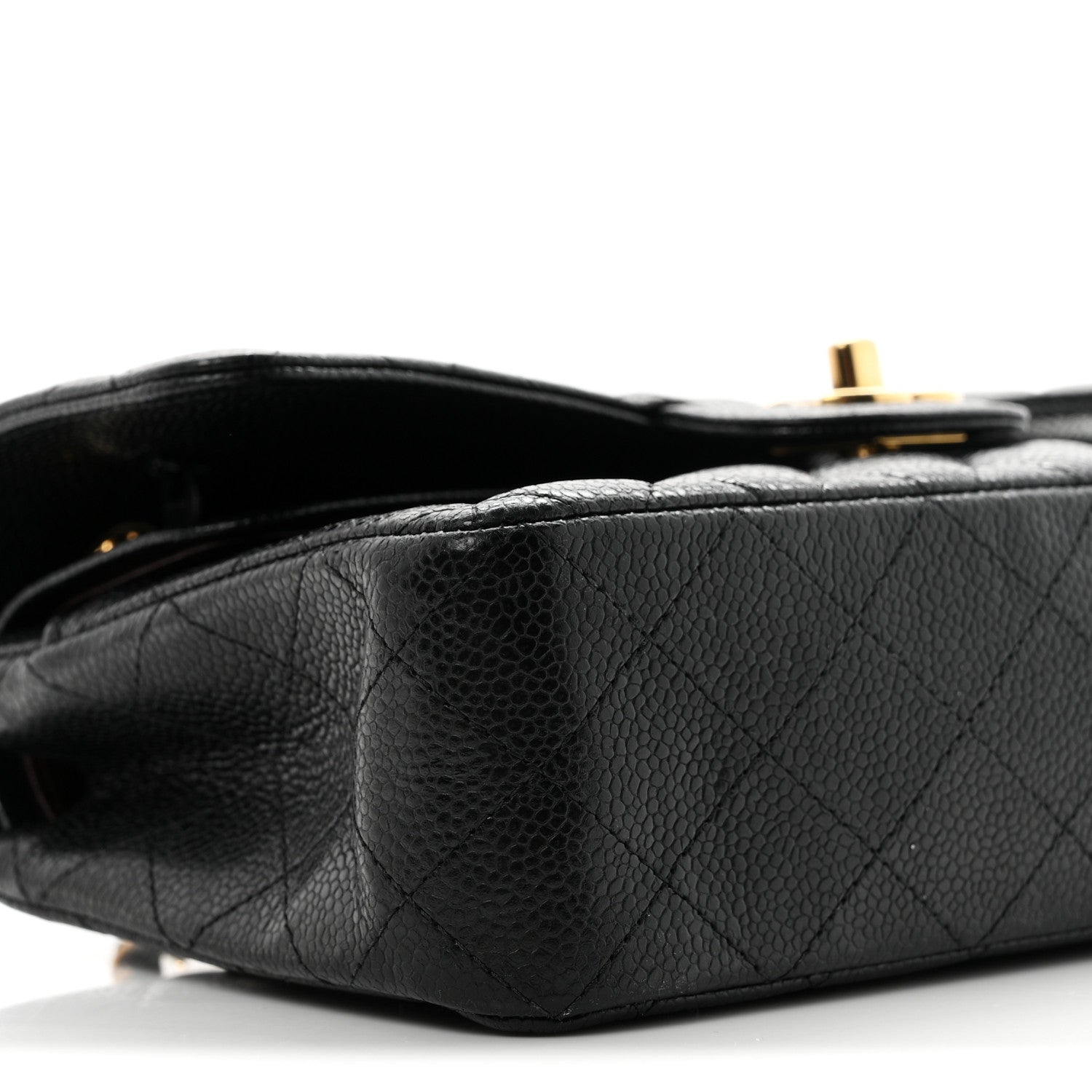 Chanel Caviar Quilted Small Double Flap Black 9 of 11