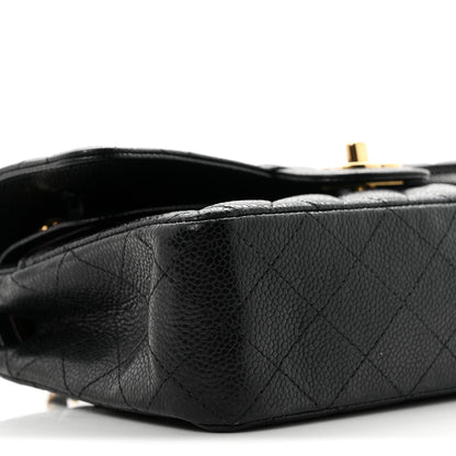 Chanel Caviar Quilted Small Double Flap Black 9 of 11