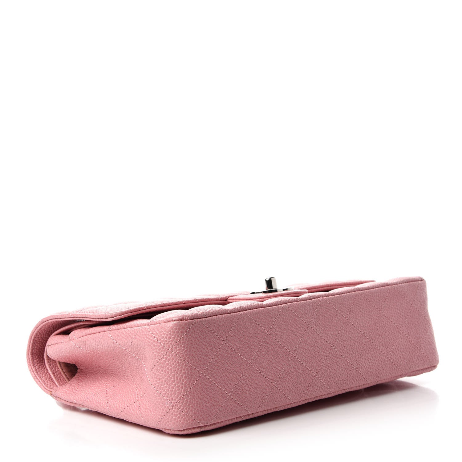 Chanel Caviar Quilted Medium Double Flap Pink 4 of 10