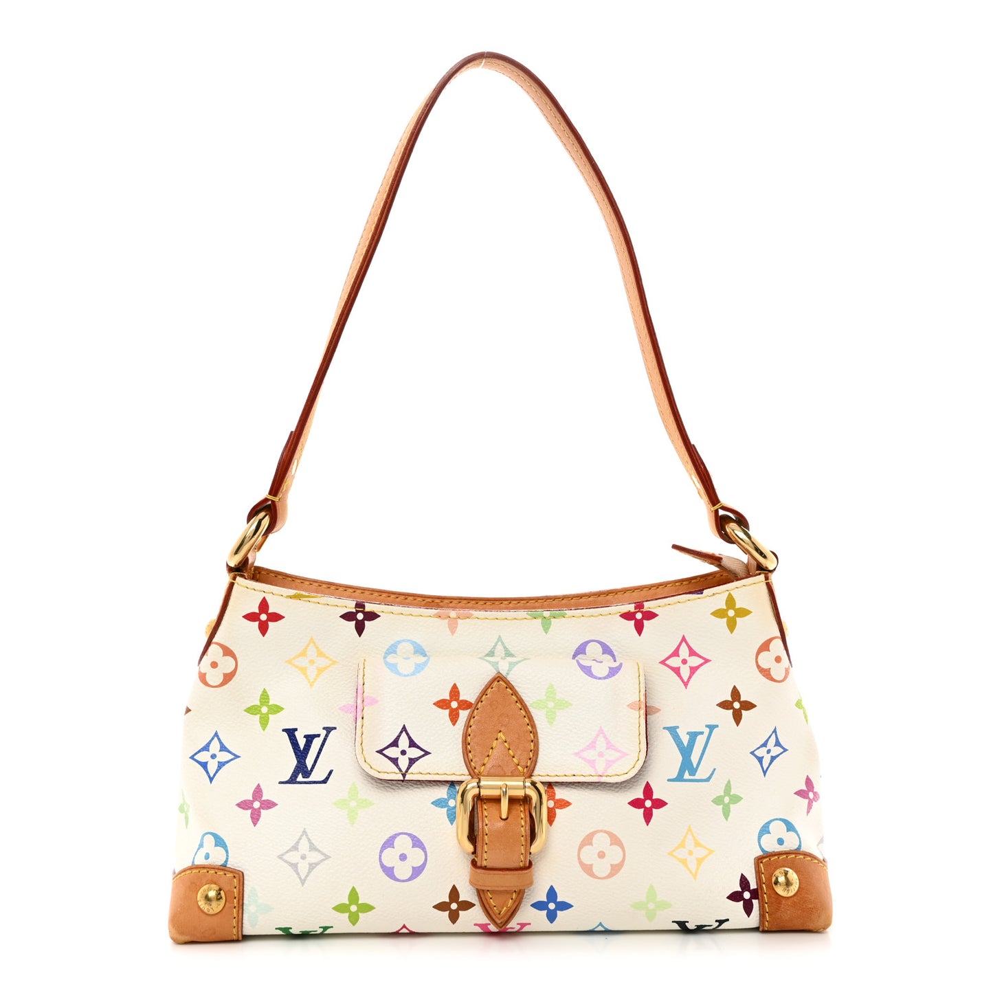 LOUIS VUITTON Monogram Multicolor Eliza White