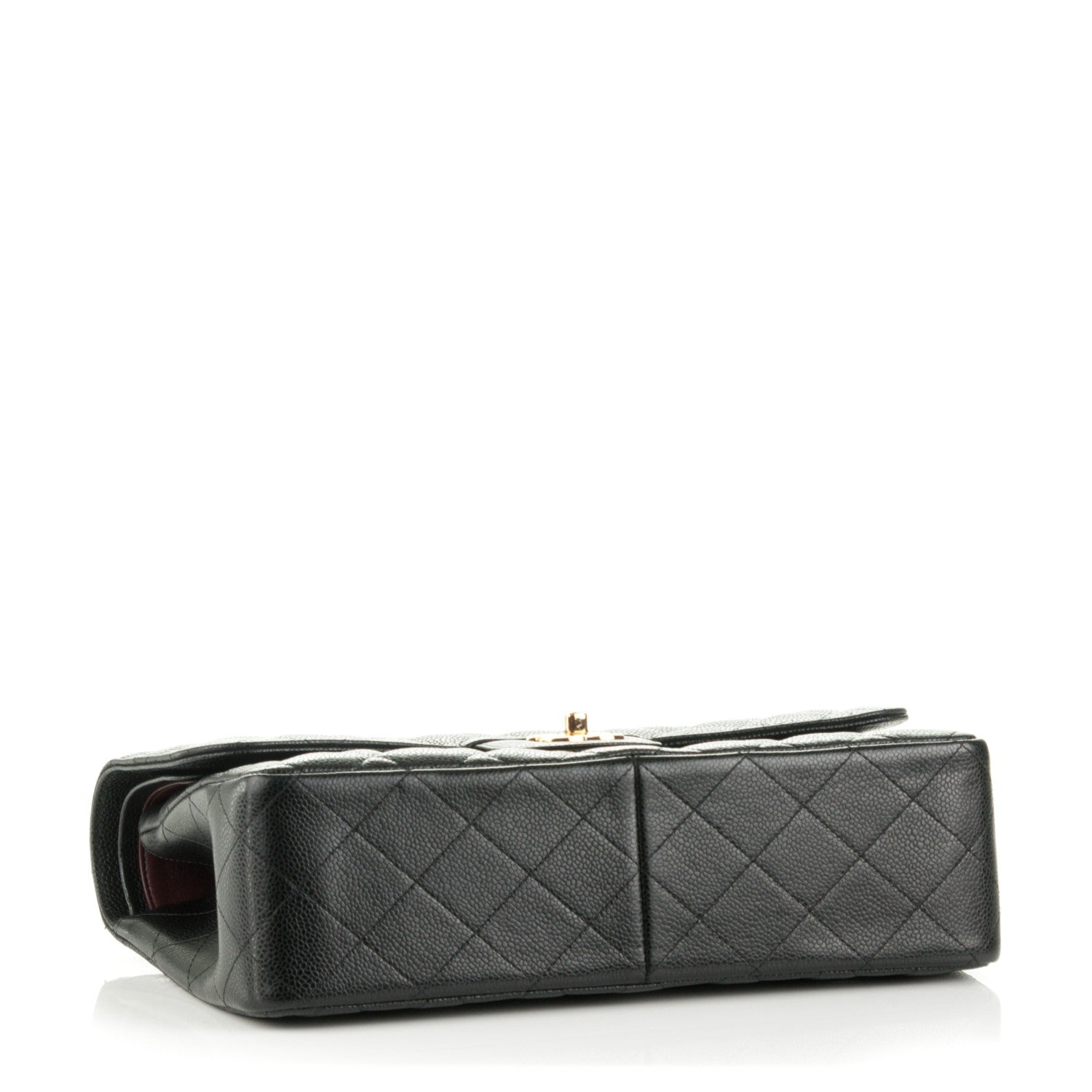 Chanel Caviar Quilted Jumbo Double Flap Black 5 of 9