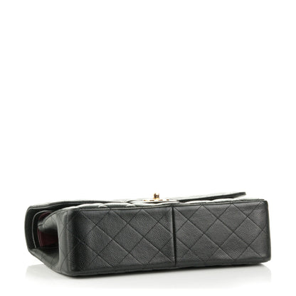 Chanel Caviar Quilted Jumbo Double Flap Black 5 of 9