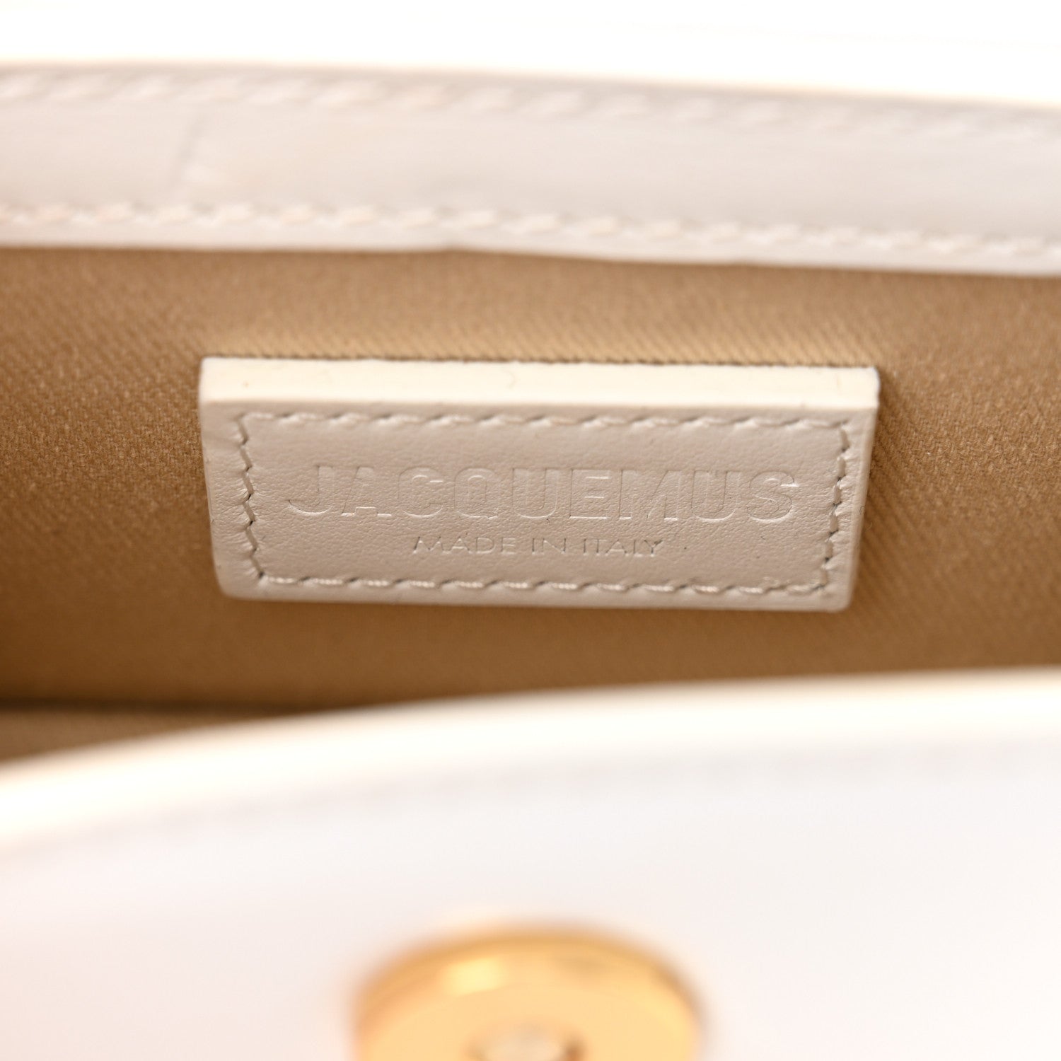 Jacquemus Smooth Calfskin Le Chiquito White 6 of 13