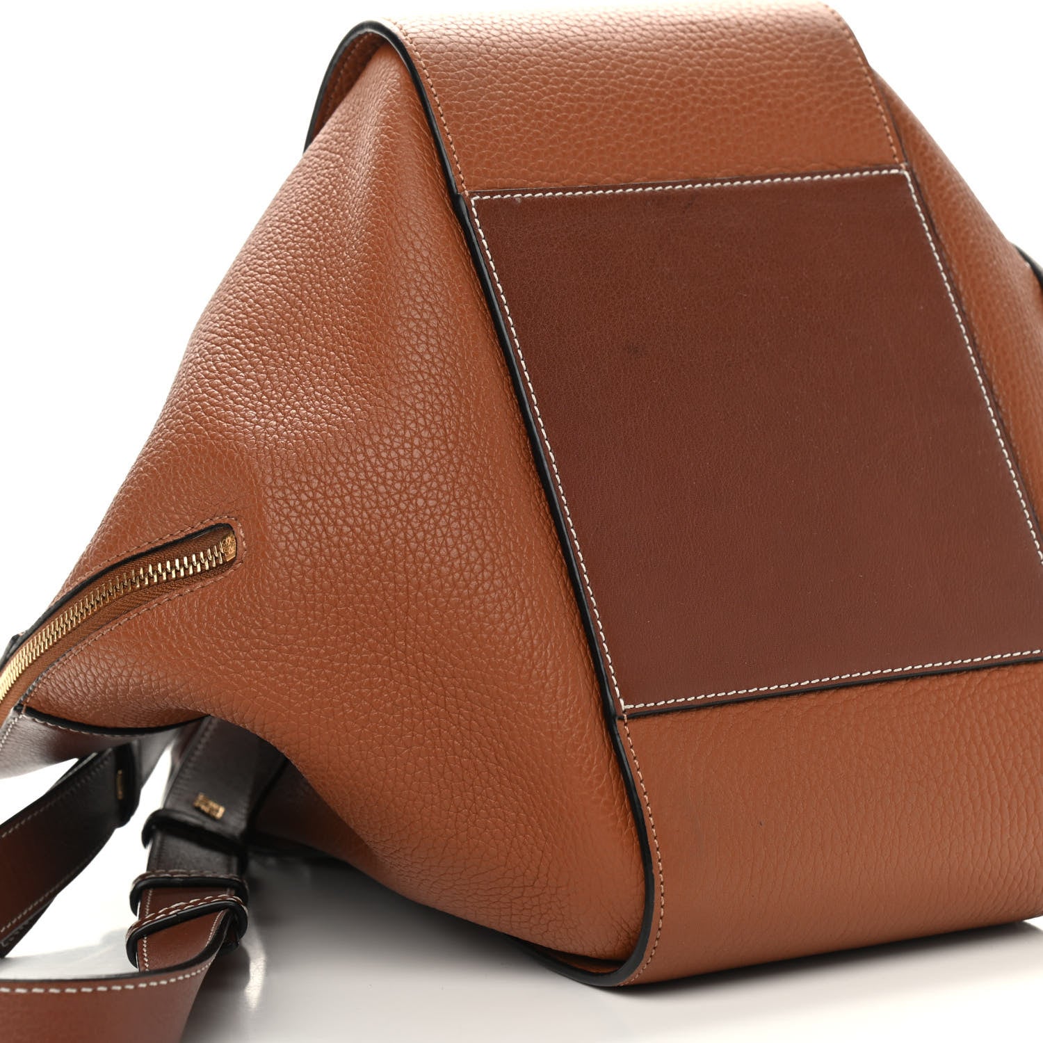 Loewe Grained Calfskin Small Hammock Shoulder Bag Tan 7 of 8